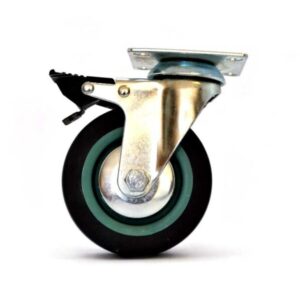 100 mm GR Series Plate Brake Castor
