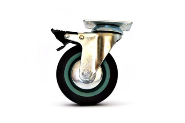 100 mm GR Series Plate Brake Castor