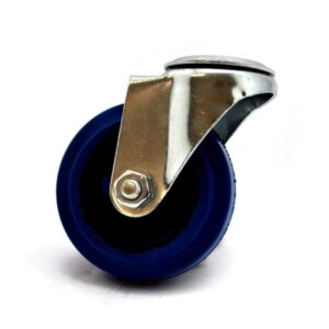 75mm 22 Series Super Elastic Rubber Bolt Hole Castor