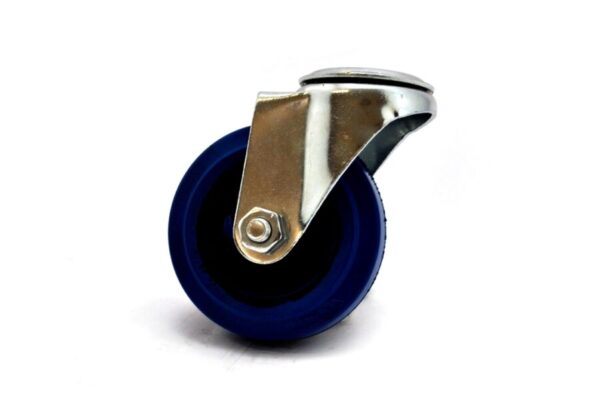 75mm 22 Series Super Elastic Rubber Bolt Hole Castor