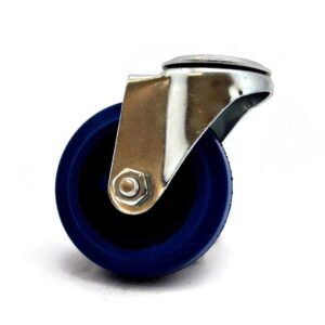 125 mm 22 Series Super Elastic Rubber Bolt Hole Castor