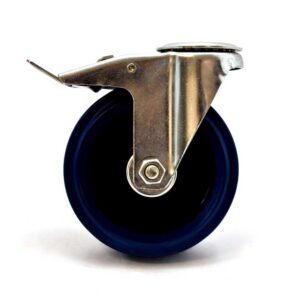 125mm 22 Series Super Elastic Bolt Hole Brake Castor