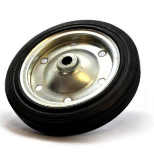 300 mm Wheel Split Rim Solid Rubber 25 ID Roller Bearing