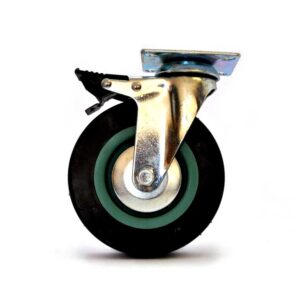 125 mm GR Series Plate Swivel Brake Castor