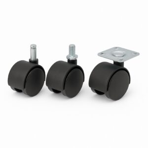 Twin Wheel Furniture Castors